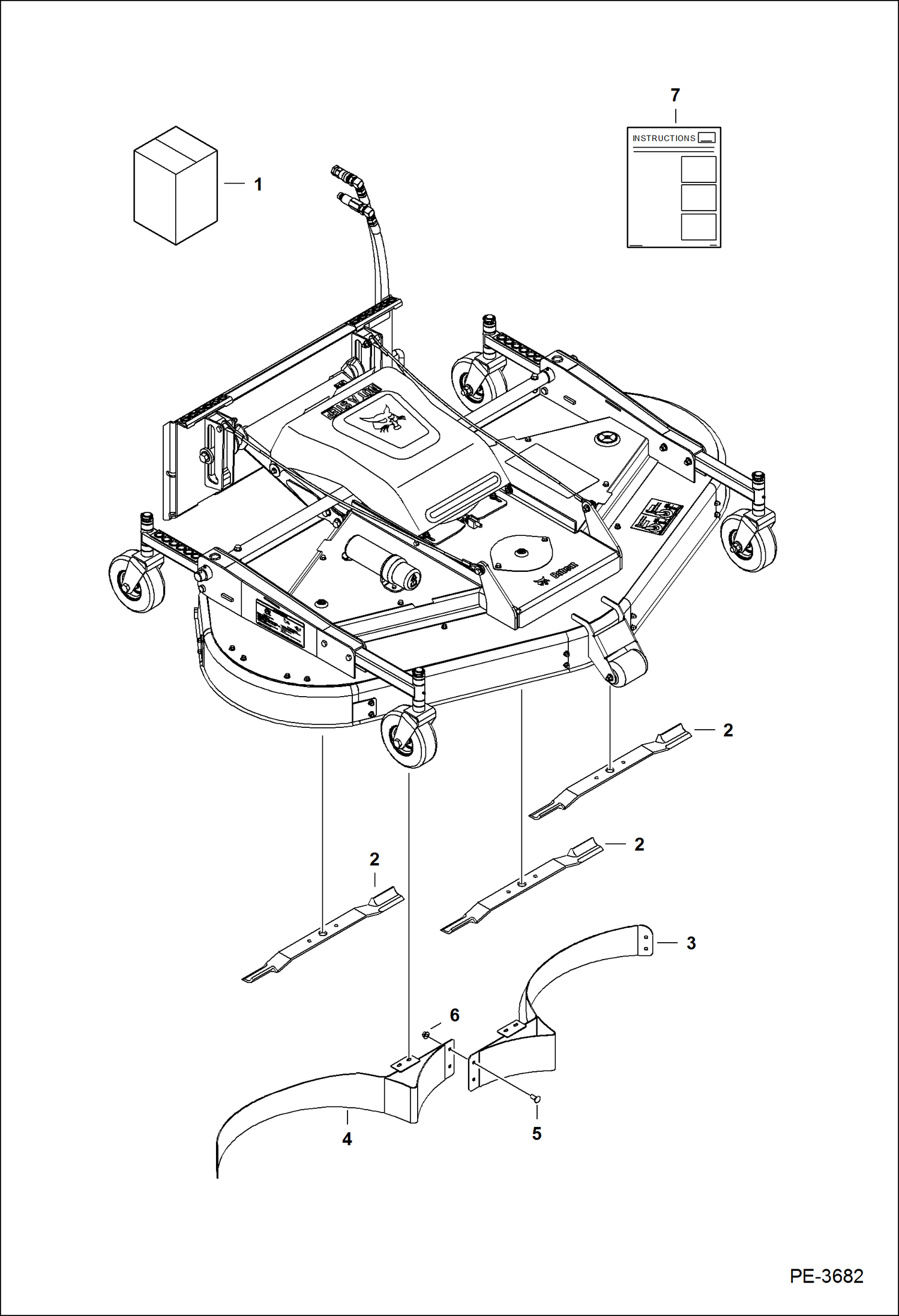 ГАЗОНОКОСИЛКА (КОМПЛЕКТ ДЛЯ МУЛЬЧИРОВАНИЯ) (ИЗМЕНЕНИЕ РЕЖИМА ГАЗОНОКОСИЛКИ С ЗАДНЕЙ ВЫГРУЗКИ НА МУЛЬЧИРОВАНИЕ ПОЧВЫ) (72-- A8WB) (90-- A8SD)