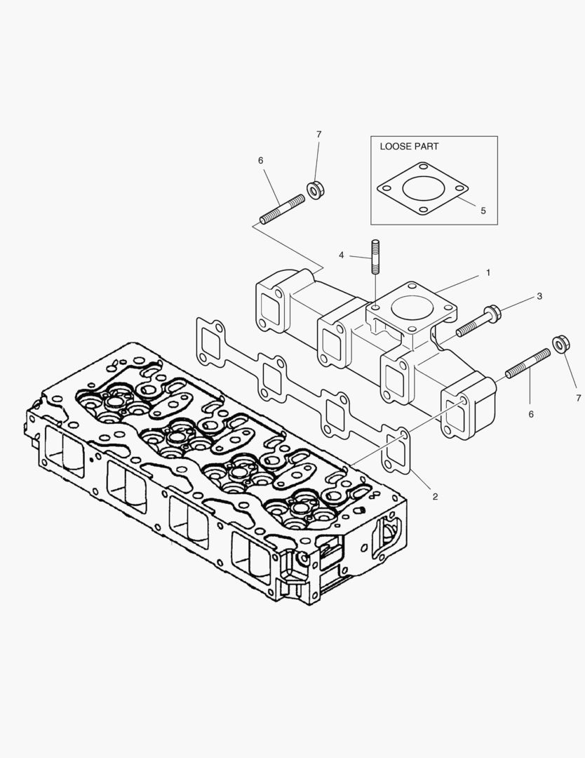 055 EXHAUST MANIFOLD [31891~]