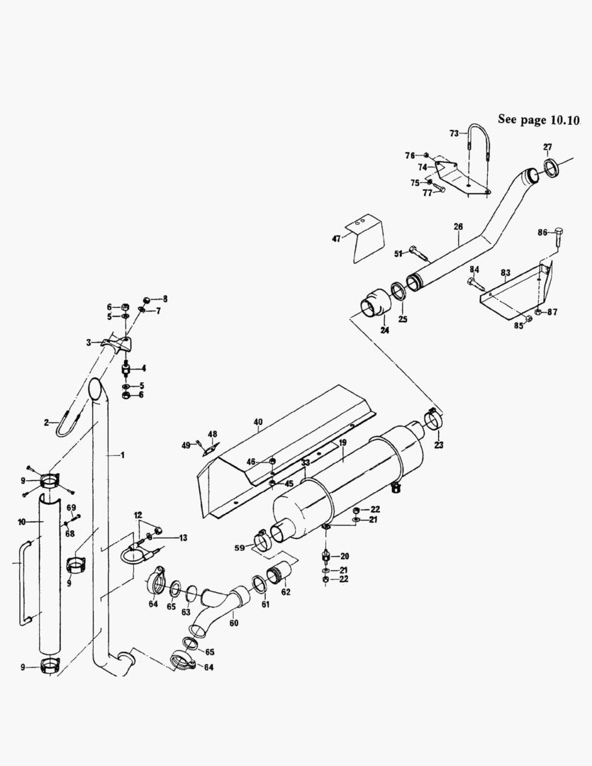 G015-3 EXHAUST SYSTEM