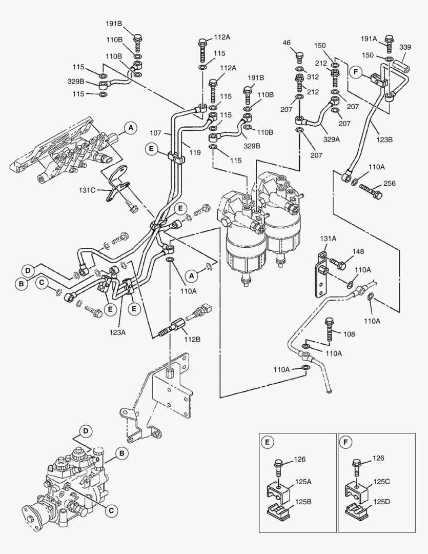 ТОПЛИВНЫЙ НАСОС И ТРУБА