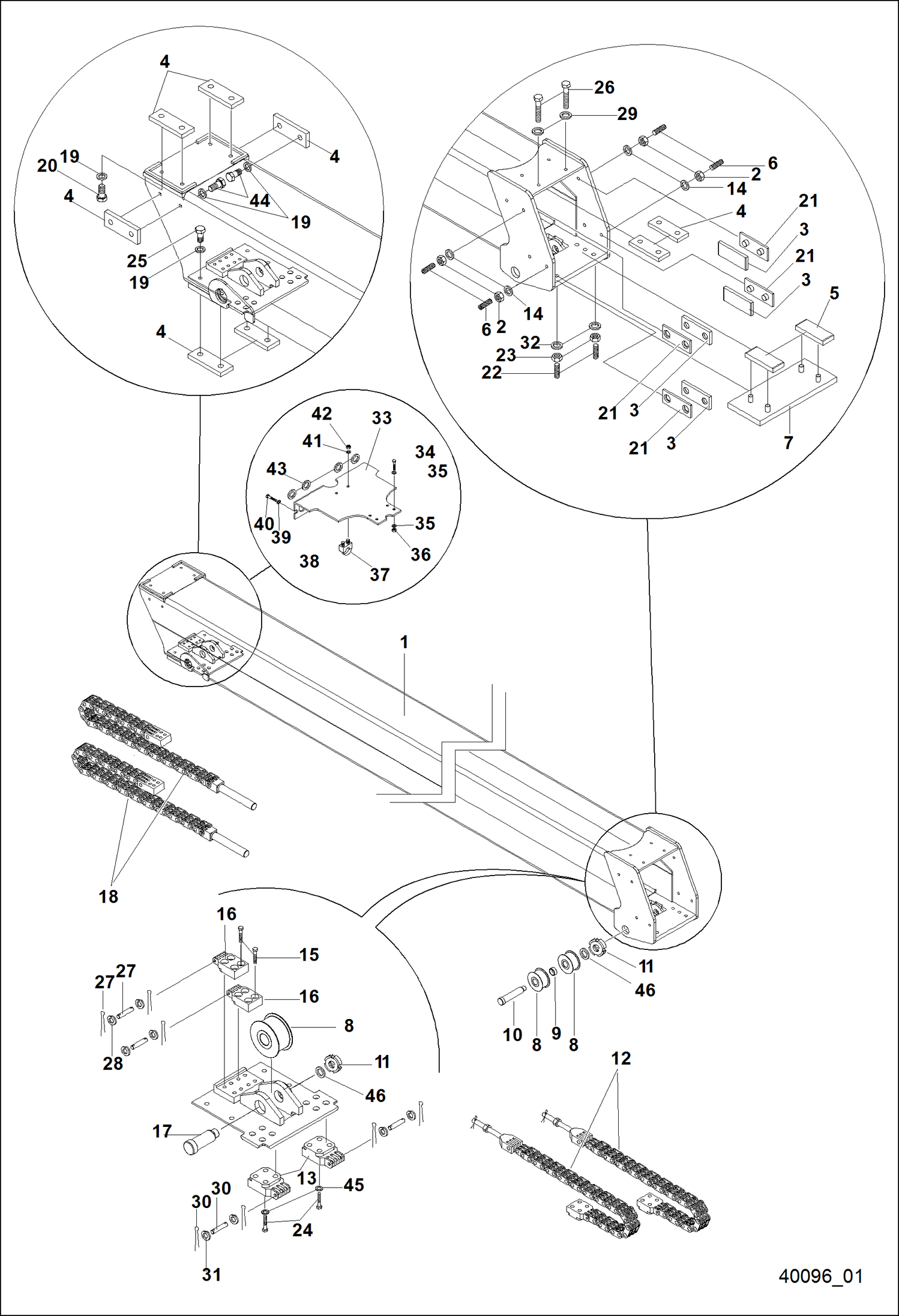 Схема ПРОМЕЖУТОЧНАЯ СТРЕЛА
