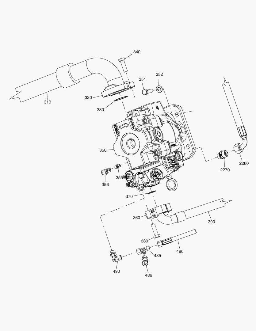 G190-16 MAIN HYDRAULIC PUMP [~8X0549]