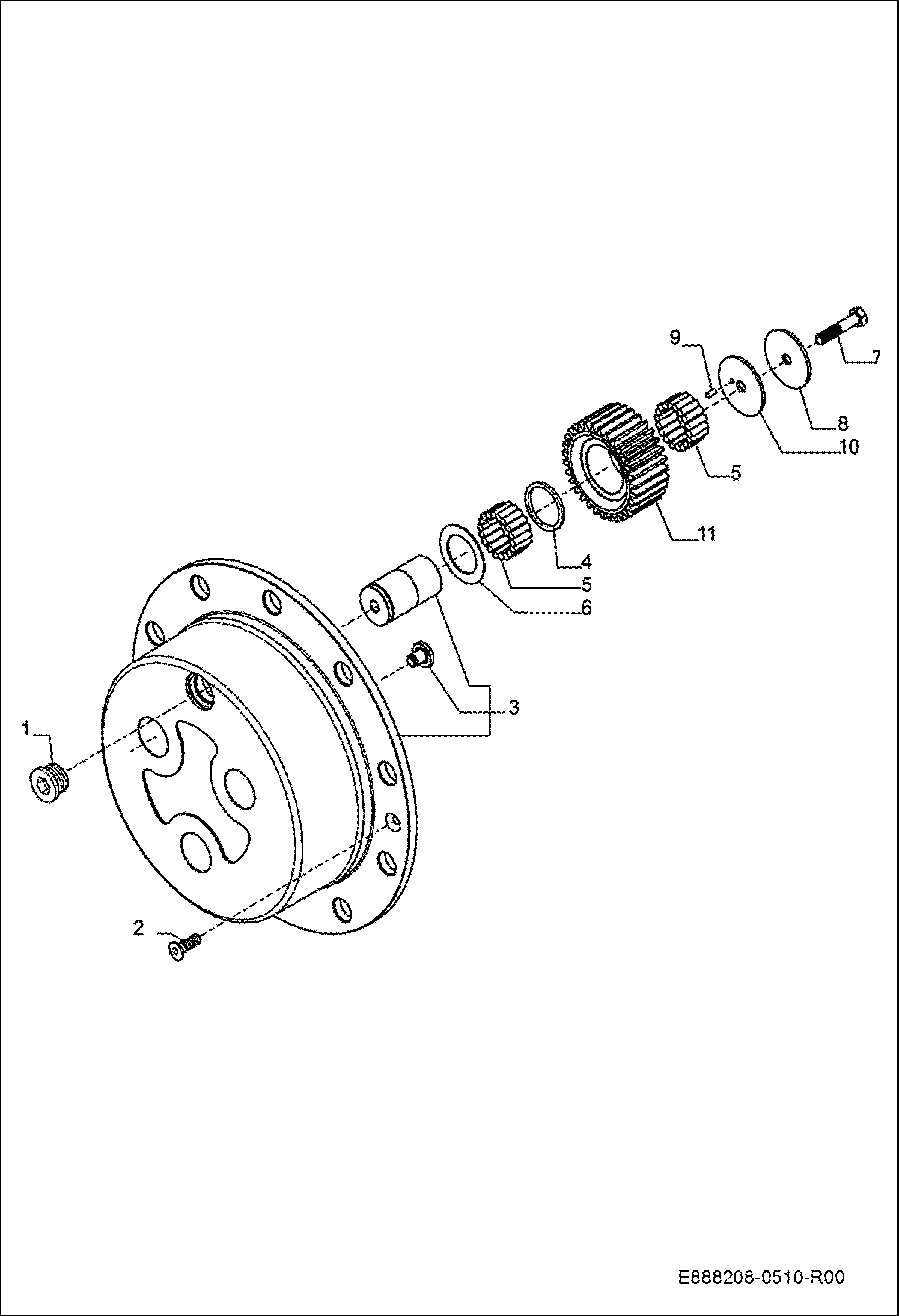 ЗАДНИЙ МОСТ - БОРТОВАЯ ПОНИЖАЮЩАЯ ПЕРЕДАЧА