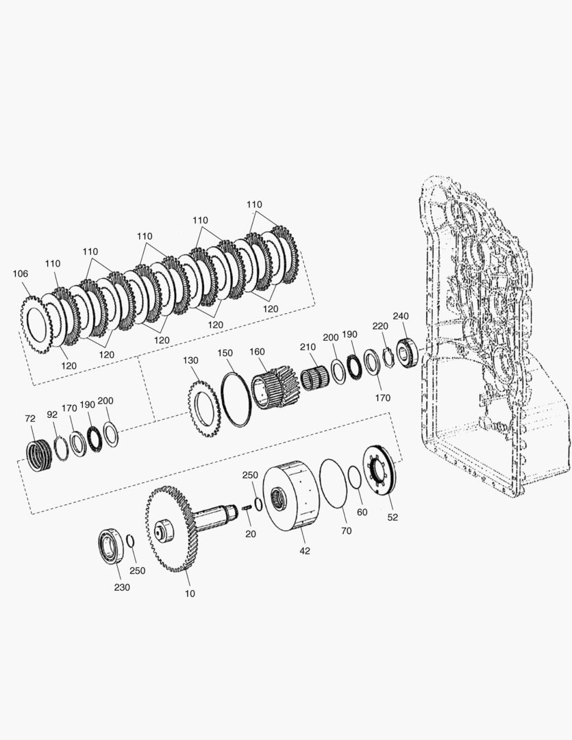 СЦЕПЛЕНИЕ - K1 - ТРАНСМИССИЯ
