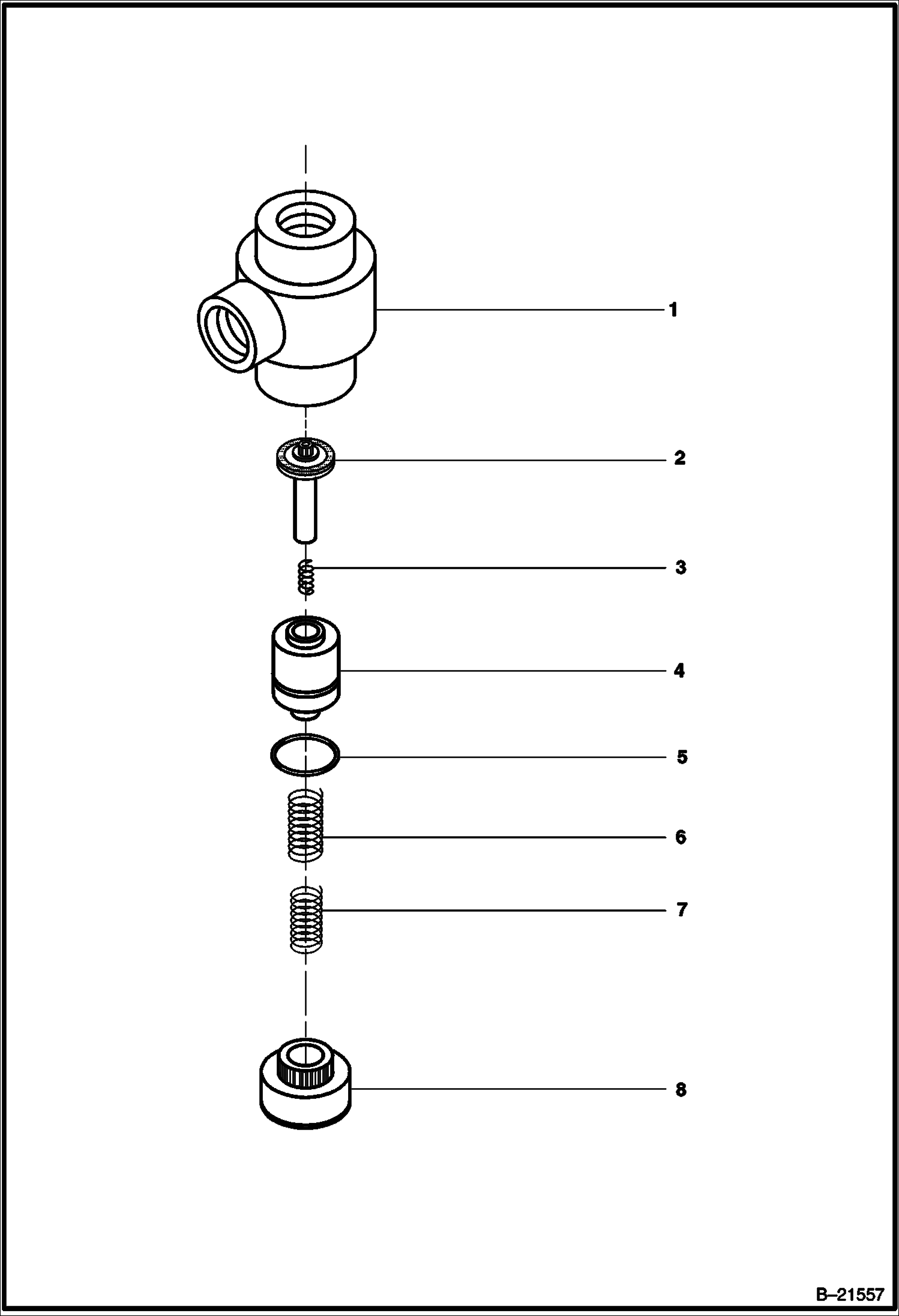 Схема КЛАПАН МИНИМАЛЬНОГО ДАВЛЕНИЯ