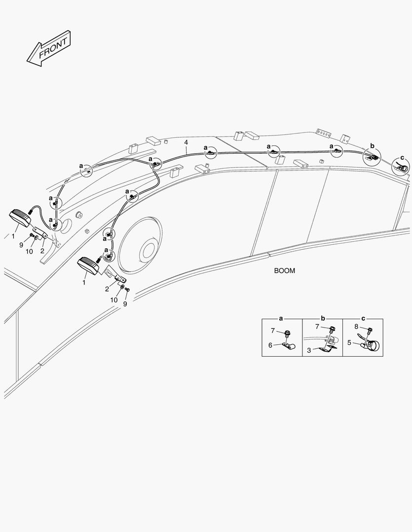 8070 WORKING LAMP - BOOM(LED)