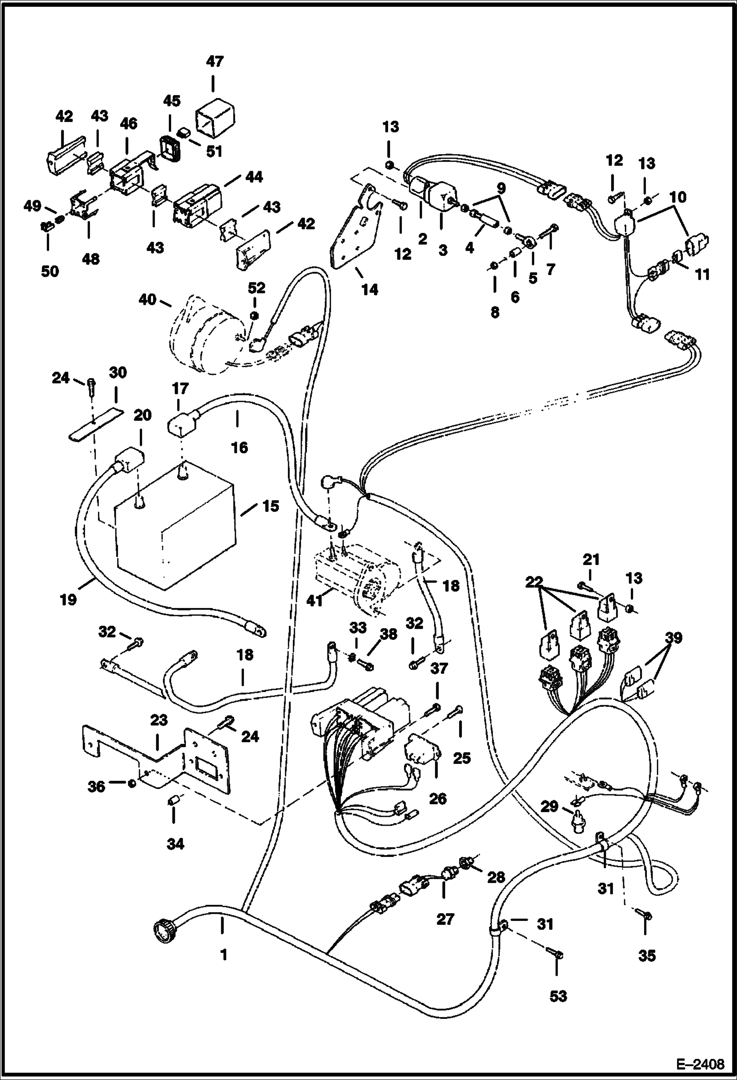 ЭЛЕКТРИЧЕСКАЯ СИСТЕМА (ДВИГАТЕЛЬ)