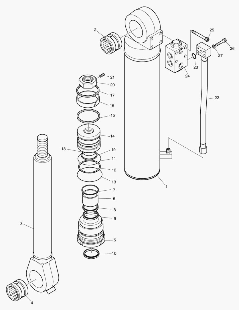 ЦИЛИНДР АУТРИГЕРОВ - ПРАВОСТОРОННИЙ