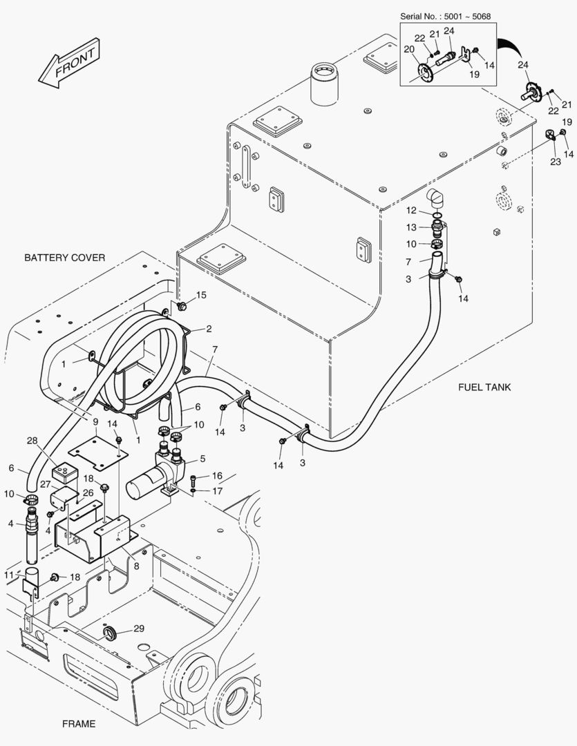 1230 FUEL FILLER PUMP