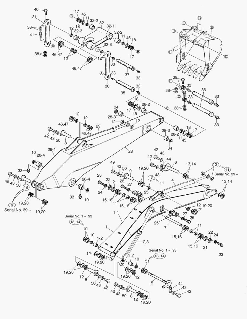 5230 SHORT FRONT-6.1M BOOM+2.9M ARM [1~263]