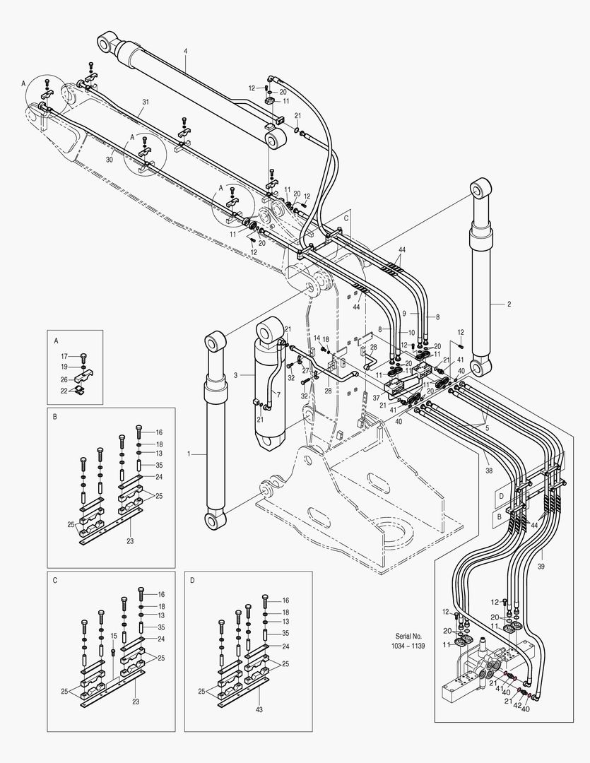 7370 FRONT PIPING-ARTI.BOOM [1034~]