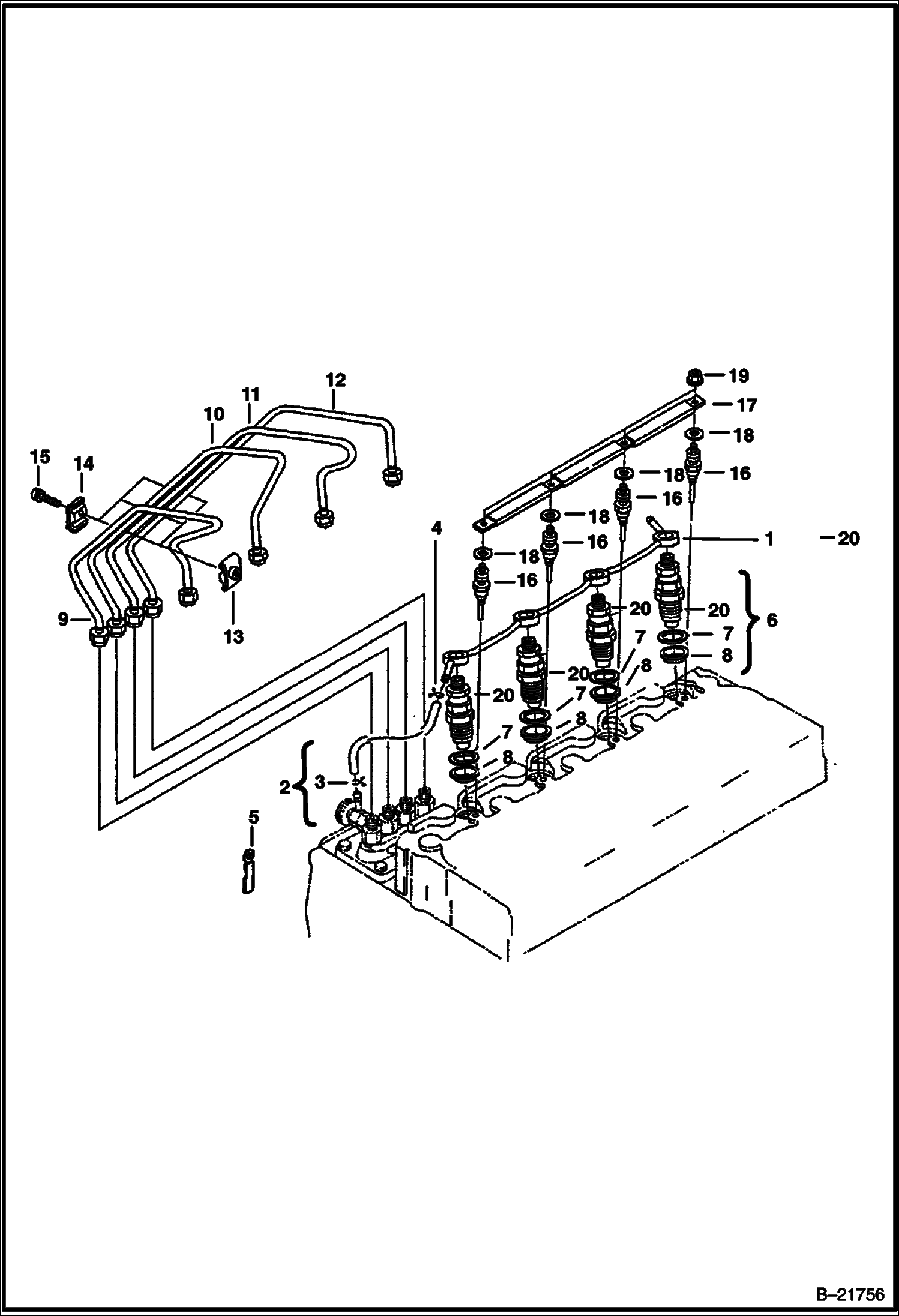 ДЕРЖАТЕЛЬ ФОРСУНКИ И ЗАПАЛЬНАЯ СВЕЧА