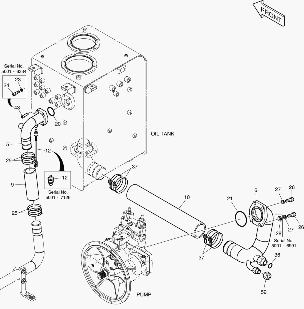 ТУБОПРОВОД МАСЛЯНОГО РАДИАТОРА(1)