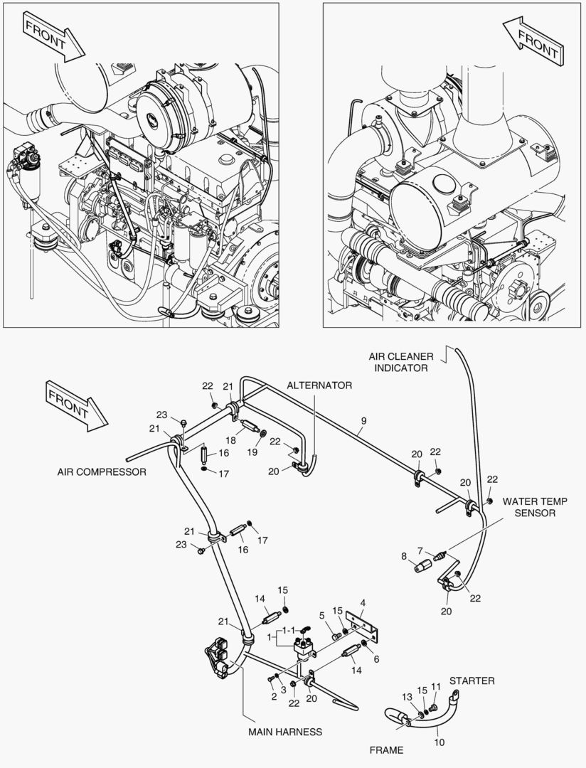 1480 ELECTRIC PARTS - ENGINE [5001~10052]