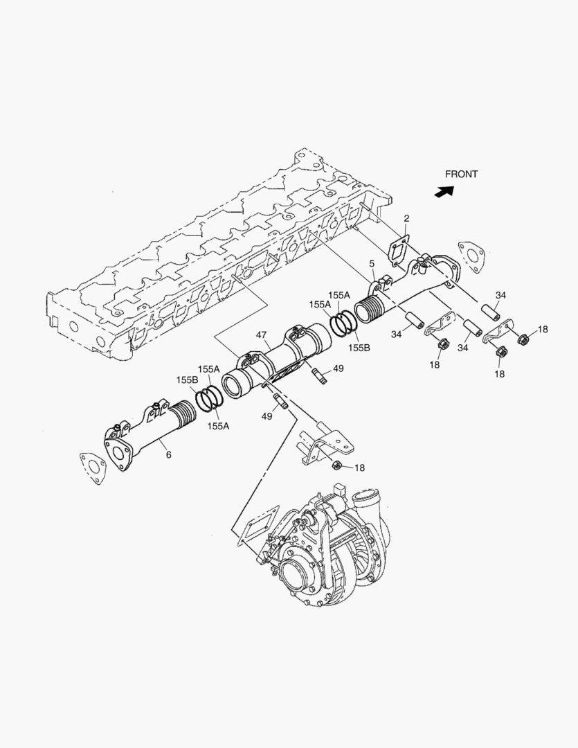 027 EXHAUST MANIFOLD