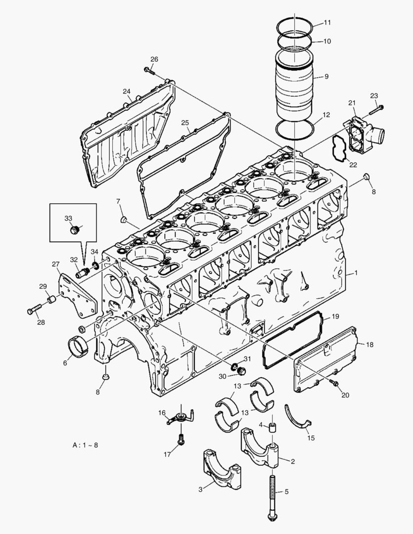 007 CYLINDER BLOCK