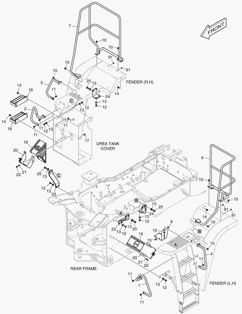 1620 FENDER & LADDER