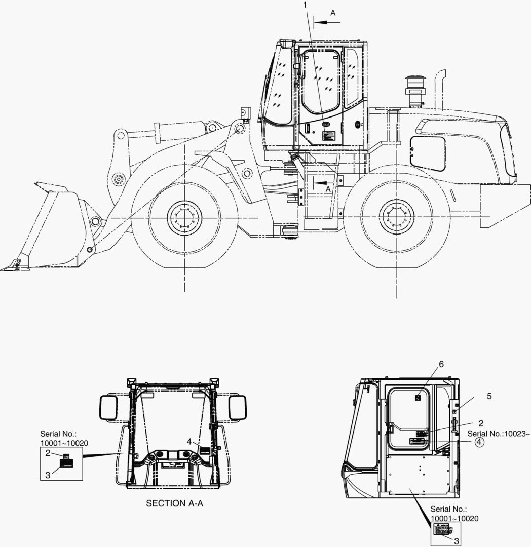 4120 DECAL & NAMEPLATE- CABIN