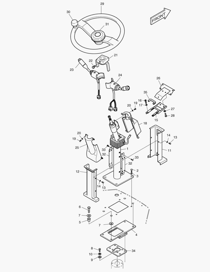 РУЛЕВОЕ УПРАВЛЕНИЕ В СБОРЕ