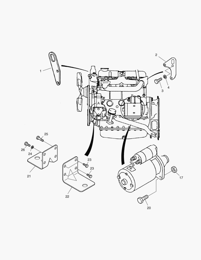 МОНТАЖ ДВИГАТЕЛЯ