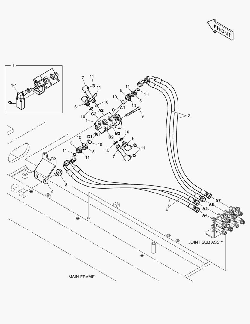 ТРУБОПРОВОД СЕРВОУПРАВЛЕНИЯ - ИЗМЕНЕНИЕ РЕЖИМА(1)