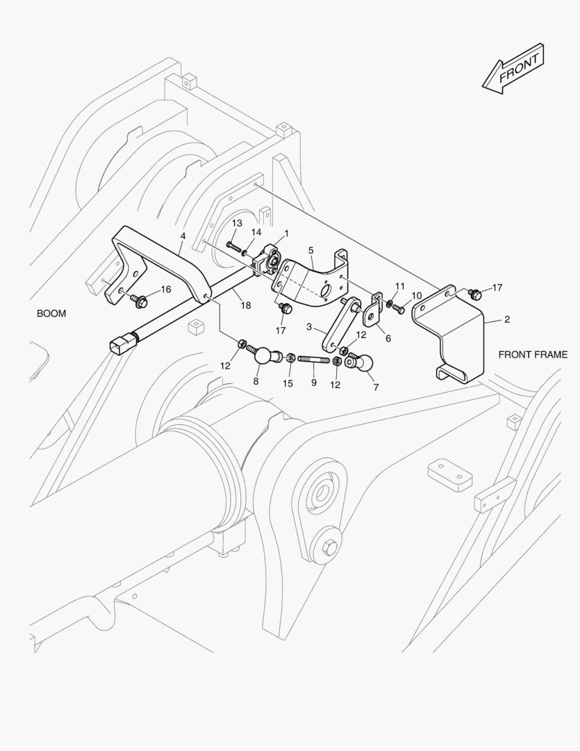 УДАРНАЯ РУКОЯТЬ ПОДЪЕМА В СБОРЕ