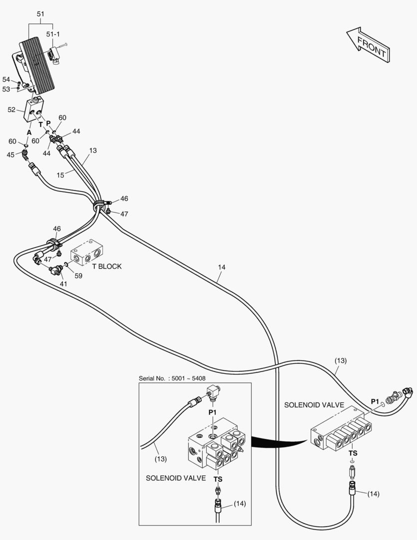ТРУБОПРОВОД СЕРВОУПРАВЛЕНИЯ(13)