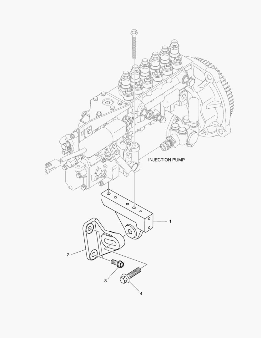 031 INJECTION PUMP MOUNTING