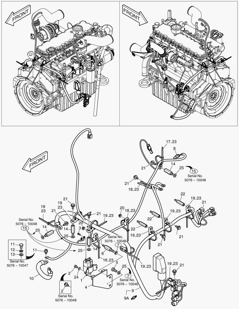 1421 ELECTRIC PARTS - ENGINE [5076~]