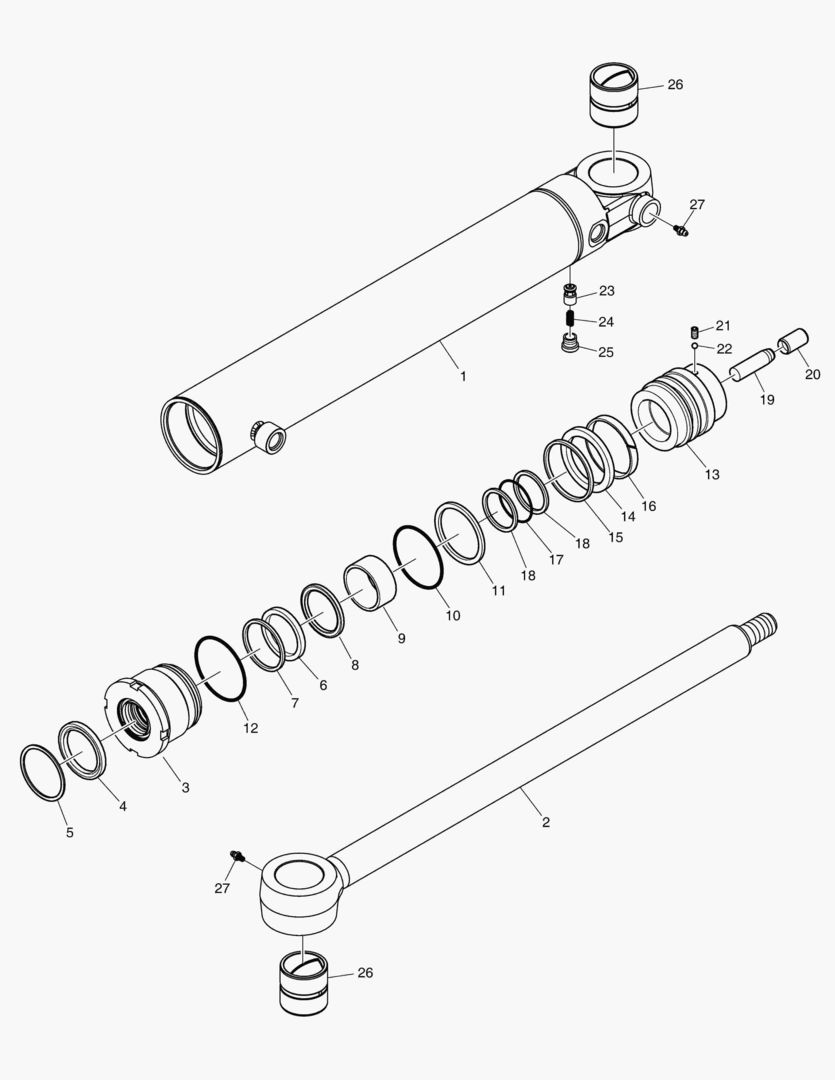 3751 STEERING CYLINDER