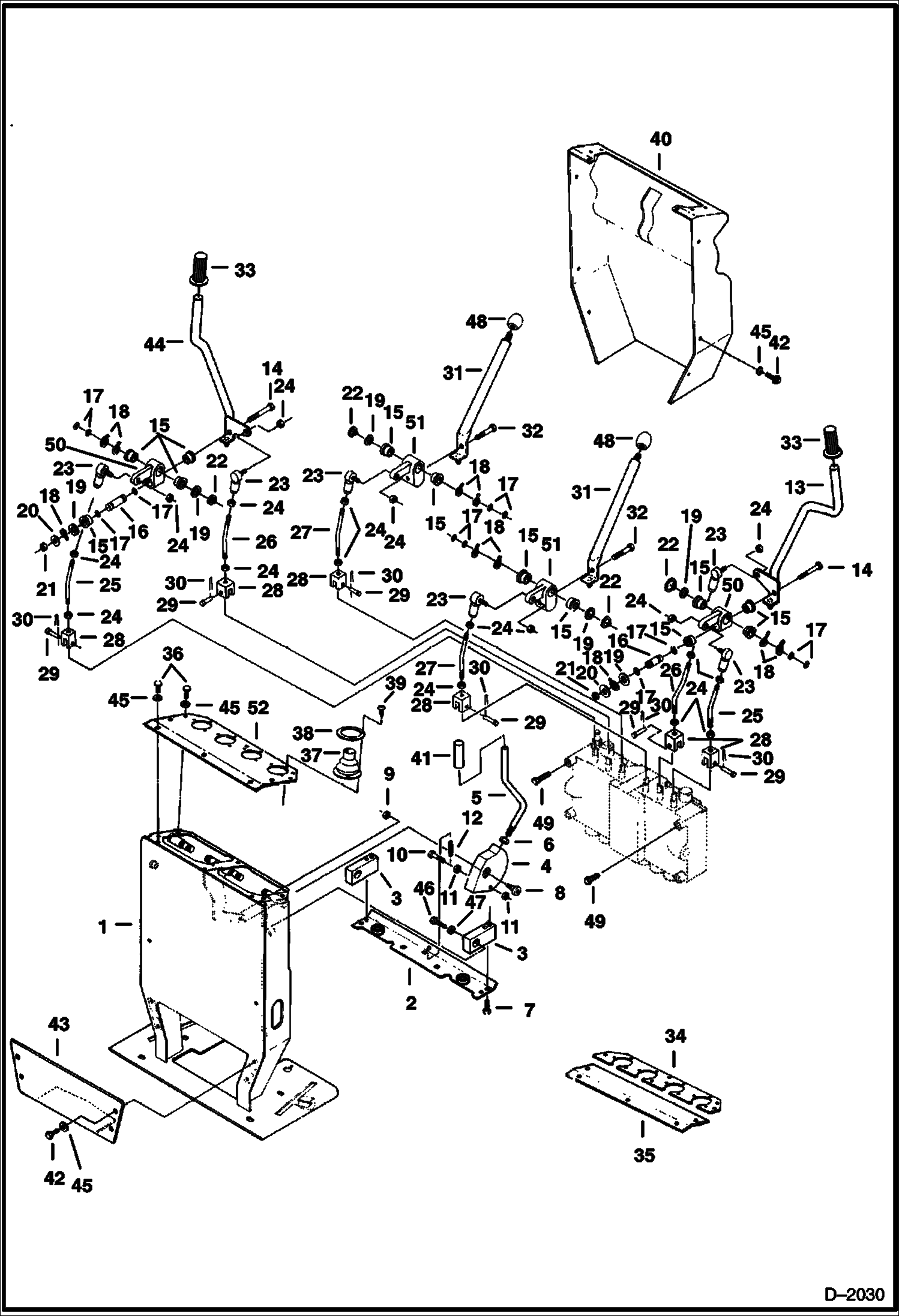СТРЕЛА, РУКОЯТЬ, КОВШ, ПОВОРОТНЫЙ МЕХАНИЗМ И ГЕНЕРАТОР ПОД ТОКОМ (СЕРИЙНЫЙ НОМЕР 508212000 - 508212951)