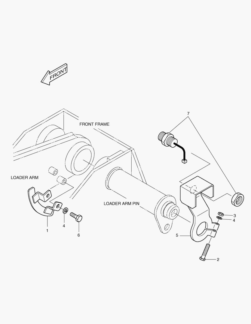 УДАРНАЯ РУКОЯТЬ ПОДЪЕМА В СБОРЕ