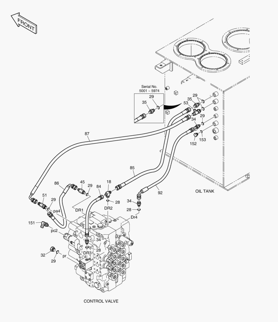 ТРУБОПРОВОД СЕРВОУПРАВЛЕНИЯ(5)