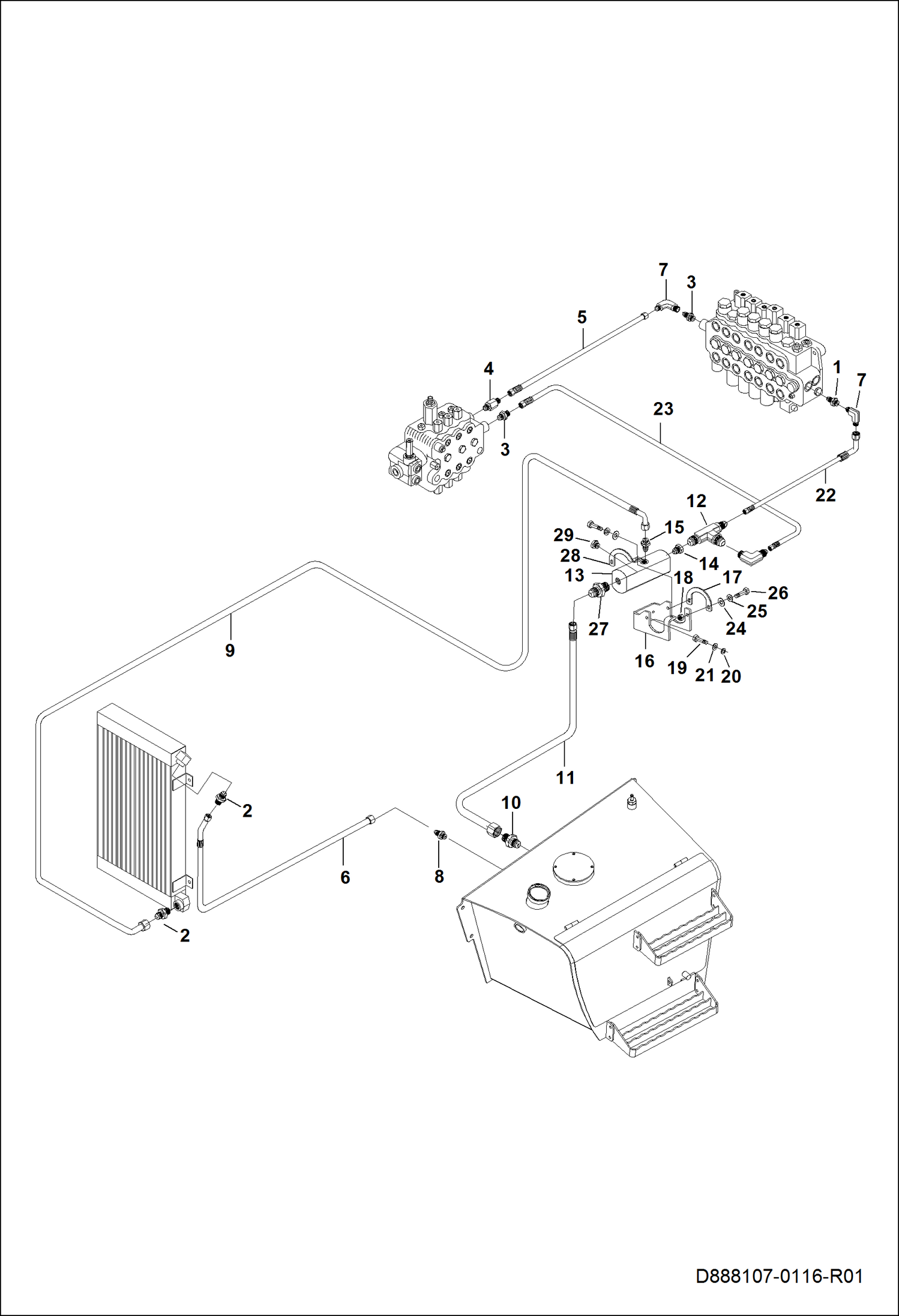СХЕМА УЗЛА ДЛЯ СБОРА УТЕЧЕК