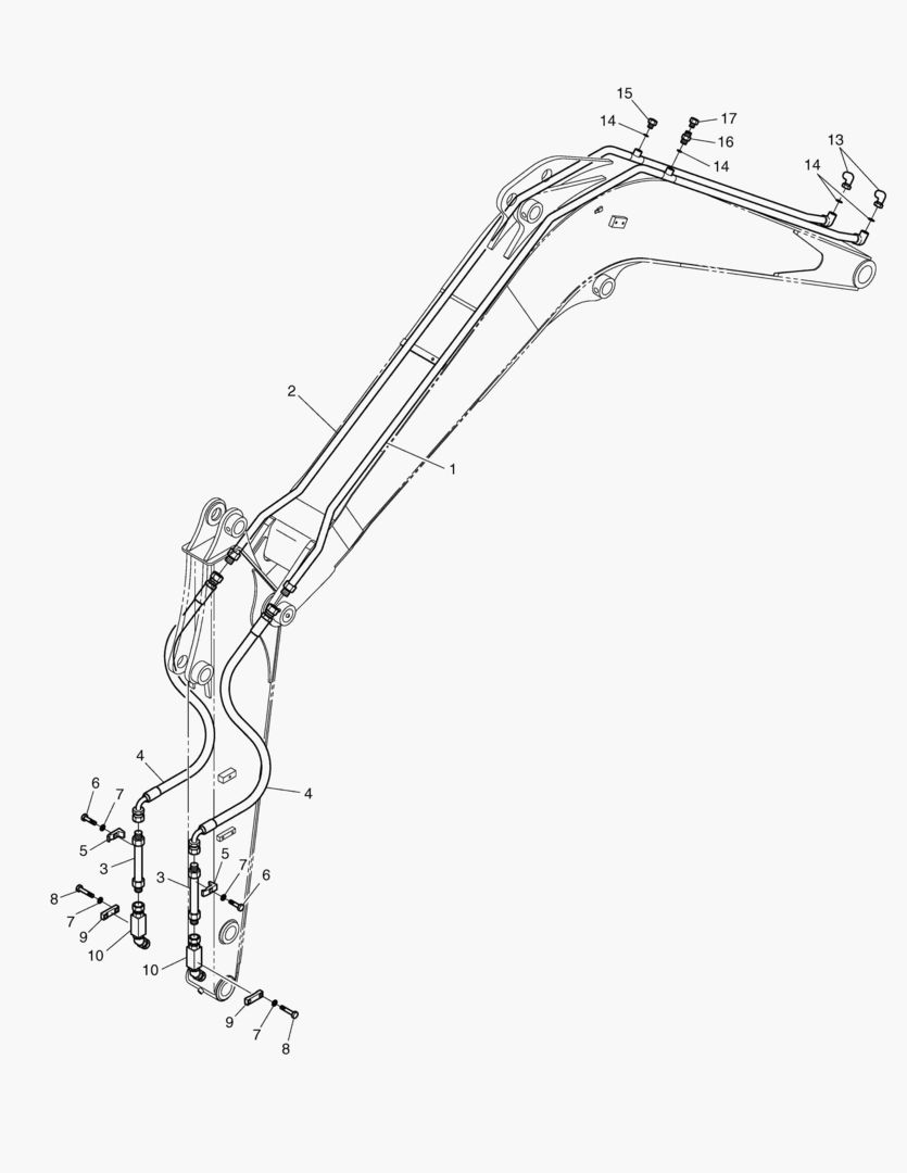 ПЕРЕДНИЙ ТРУБОПРОВОД-ОДИН ПУТЬ