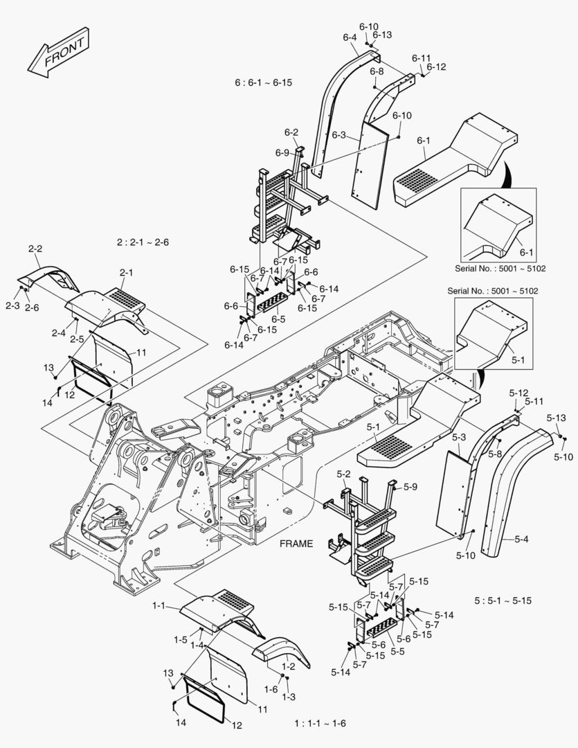5230 FENDER & LADDER - PROTECTOR