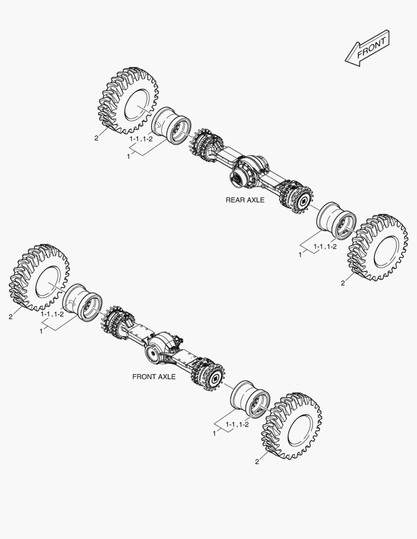 КОЛЕСА В СБОРЕ - 23.5X25XL5
