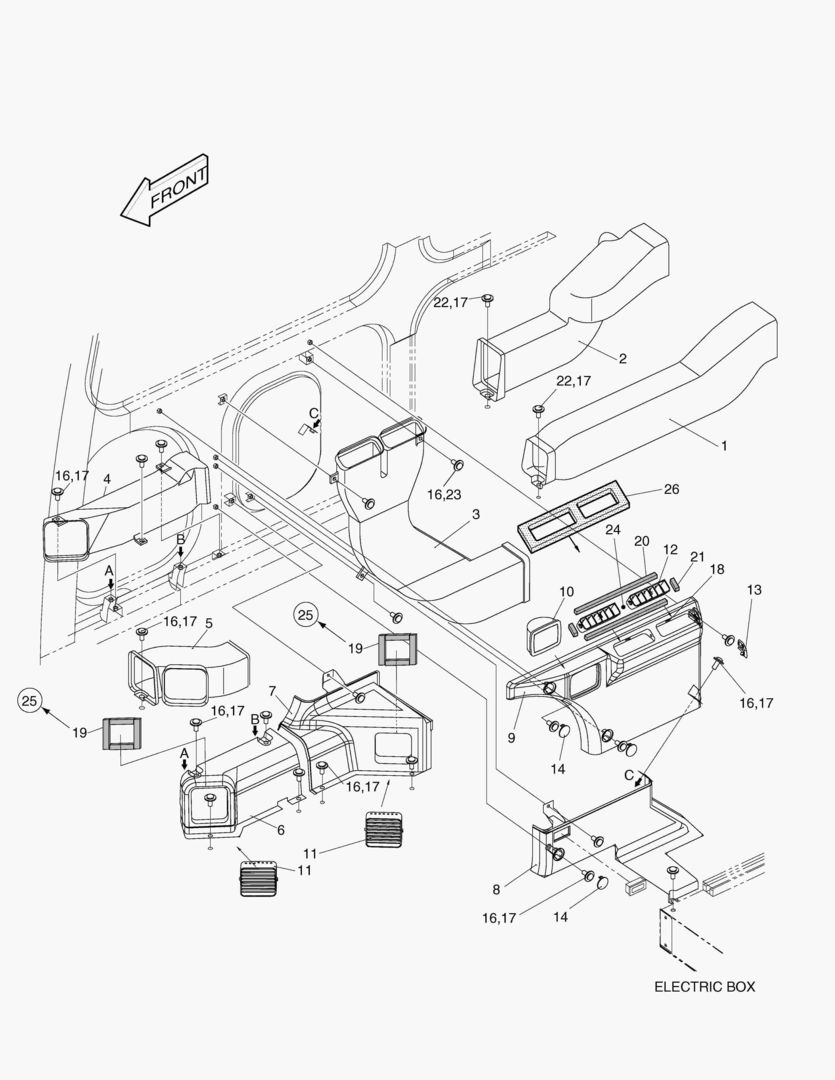 КРЫШКА ТРУБОПРОВОДА В СБОРЕ