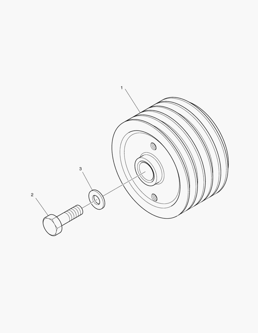 ВСПОМОГАТЕЛЬНЫЙ ПРИВОДНОЙ ШКИВ