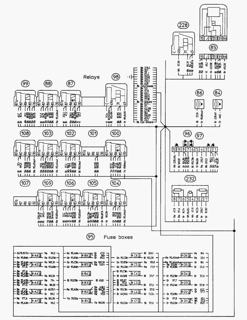 G062-13 RELAYS AND FUSE BOXES