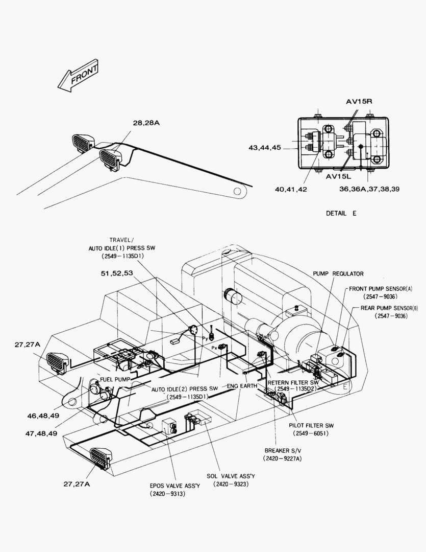 Спецтехника 1700 ELECTRIC PARTS(8)-RELATED PART [5001~] - главное фото