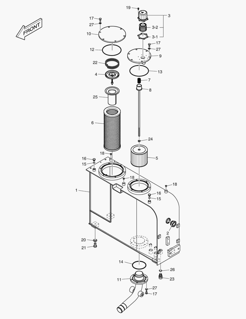 РЕЗЕРВУАР ДЛЯ МАСЛА