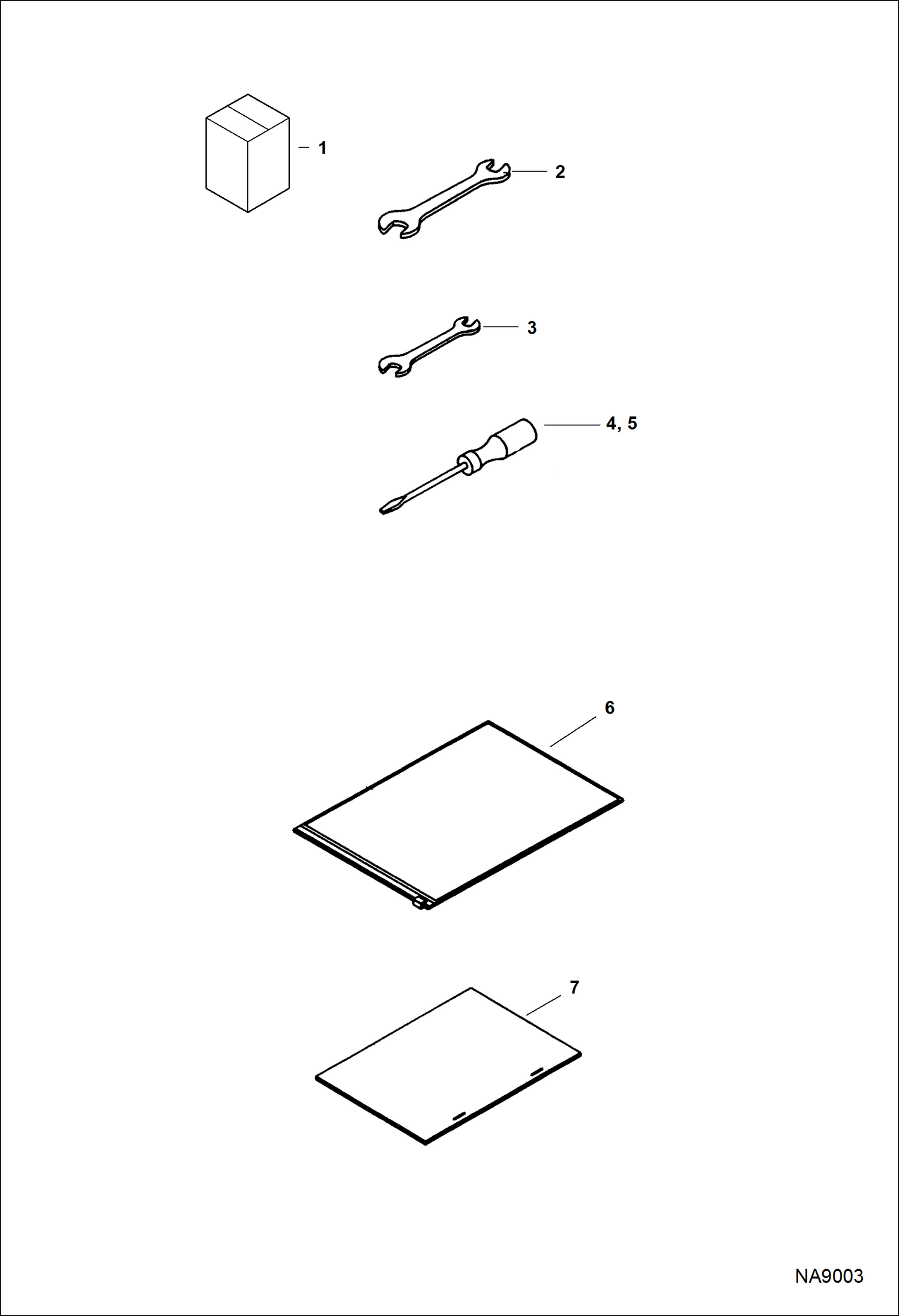 КОМПЛЕКТ ИНСТРУМЕНТОВ И РУКОВОДСТВА ПО ЭКСПЛУАТАЦИИ