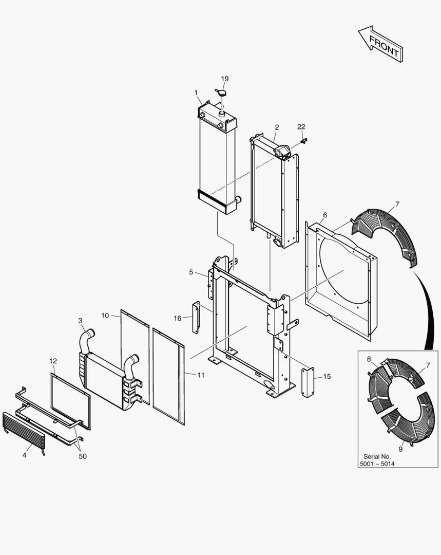 1140 RADIATOR [5001~11187]