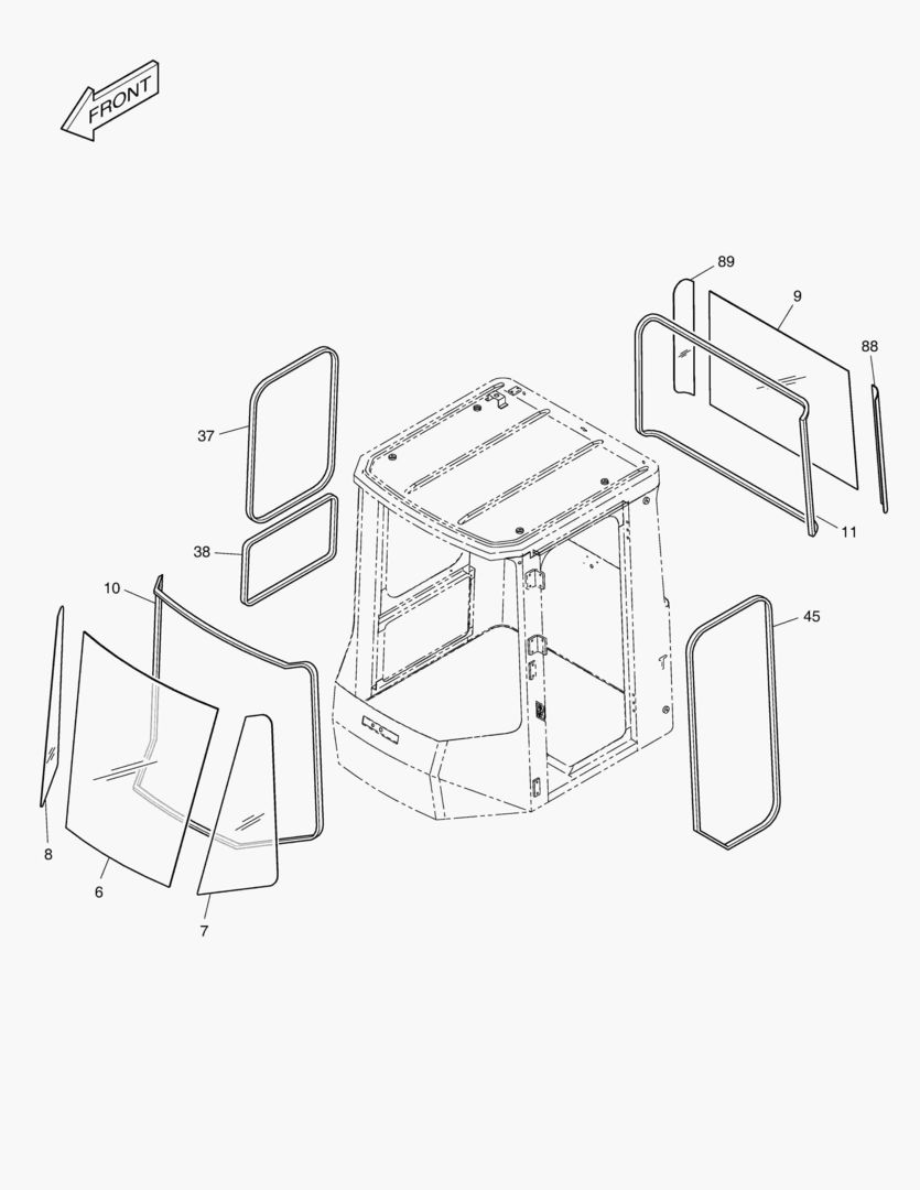 1270 CABIN(3) - ROPS & FOPS