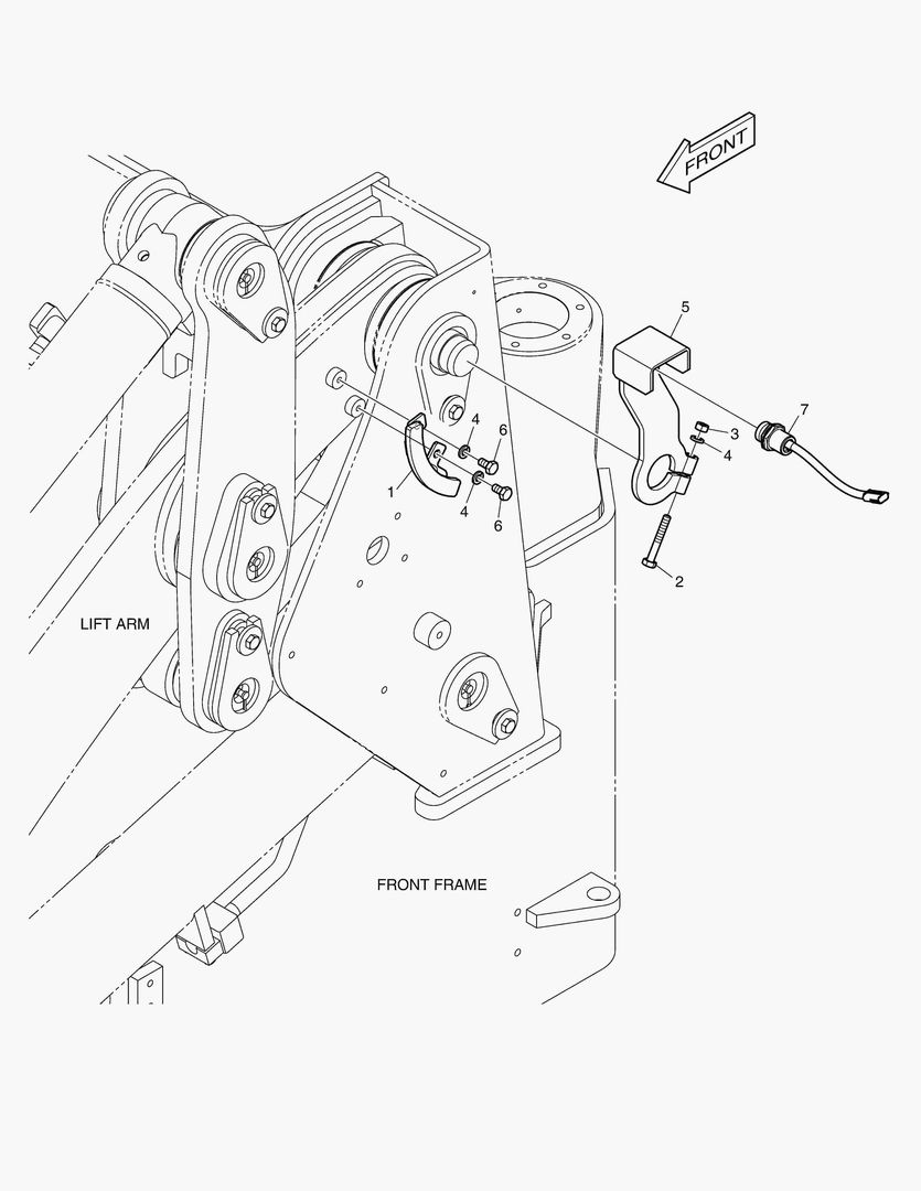 УДАРНАЯ РУКОЯТЬ ПОДЪЕМА В СБОРЕ