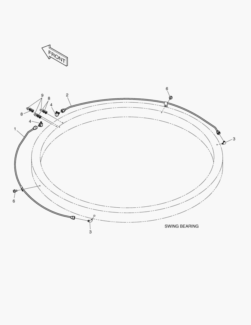 ТРУБОПРОВОД СМАЗОЧНОЙ СИСТЕМЫ