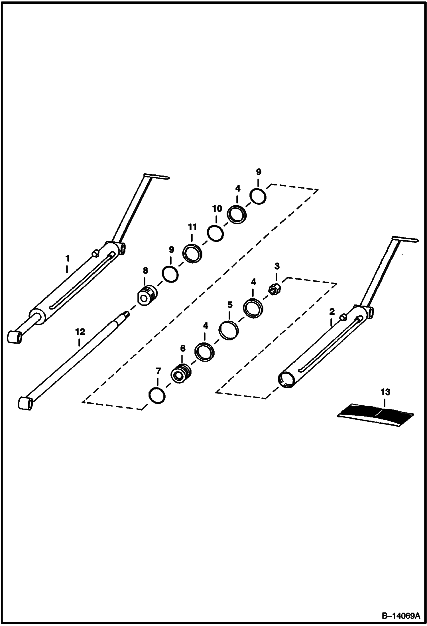 ПИЛА (ЦИЛИНДР УСТРОЙСТВА КОНТРОЛЯ ГЛУБИНЫ) (WS18 561600101 И ВЫШЕ)