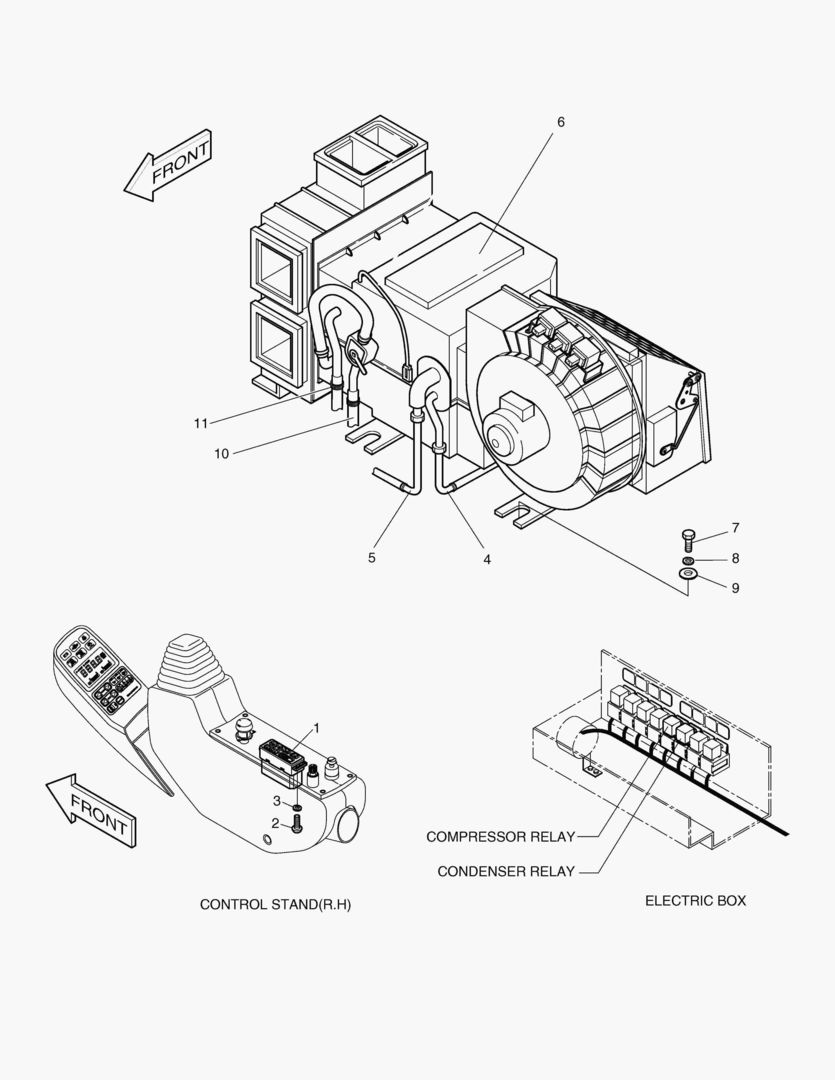 1750 COOLER & HEATER ASS`Y(1)