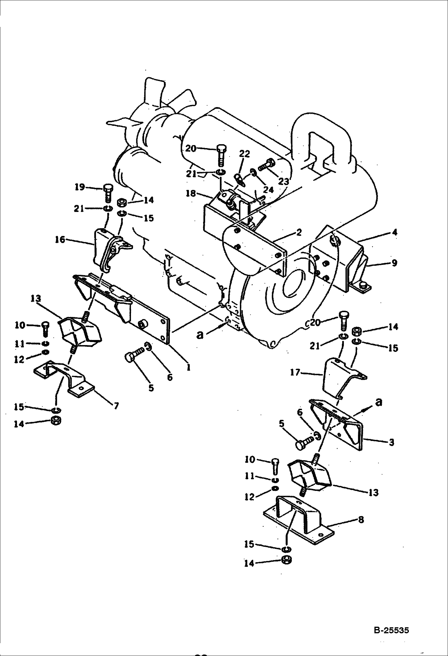 ЗАПАСНЫЕ ЧАСТИ ДЛЯ МОНТАЖА ДВИГАТЕЛЯ